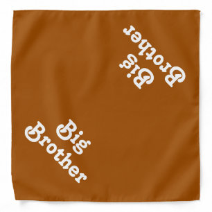 Big Brother bronze brown cute dog pet Bandana