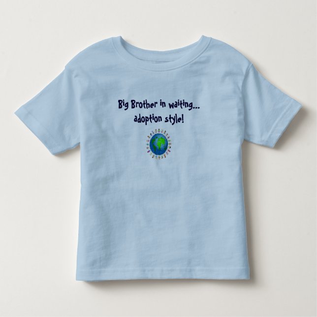 Big Brother by Adoption Toddler T-shirt (Front)