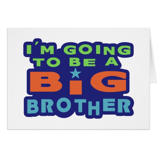 Big Brother Cards (Front Horizontal)