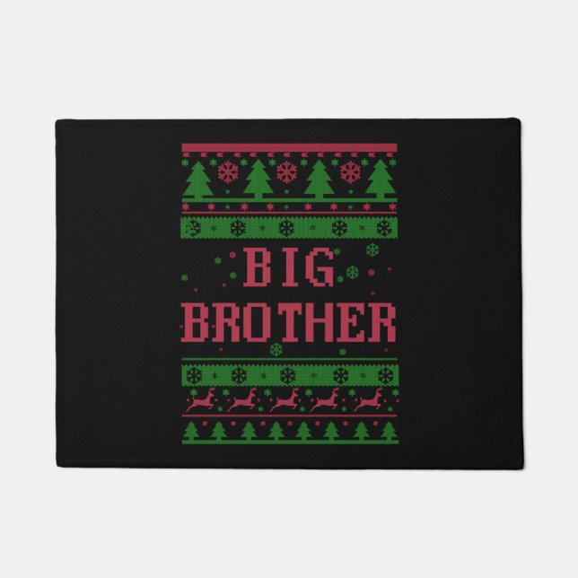 Big Brother Christmas Doormat (Front)