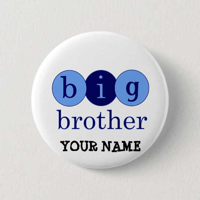 Big Brother - Circles Pinback Button (Front)