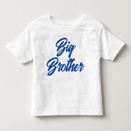 Big Brother Colorful Blue Toddler T-shirt