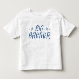  Big Brother Colorful Bright Type Blue Toddler T-shirt