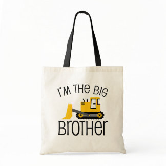 Big Brother Construction Front Loader Tote Bag