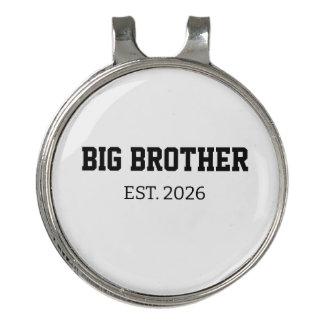 Big Brother Custom Year Golf Hat Clip