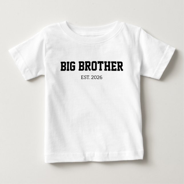 Big Brother Custom Year Shirt (Front)