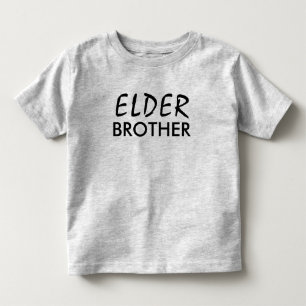Big Brother   Cute Trendy Matching Quote Design Toddler T-shirt