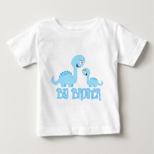 Big Brother Dinosaur Baby T_Shirt