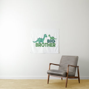 Big brother dinosaur cartoon animal bro tapestry
