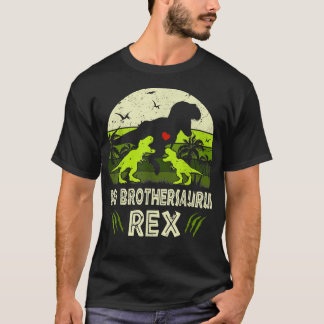 Big Brother Dinosaur T Re Big Brothersaurus 2 kids T-Shirt
