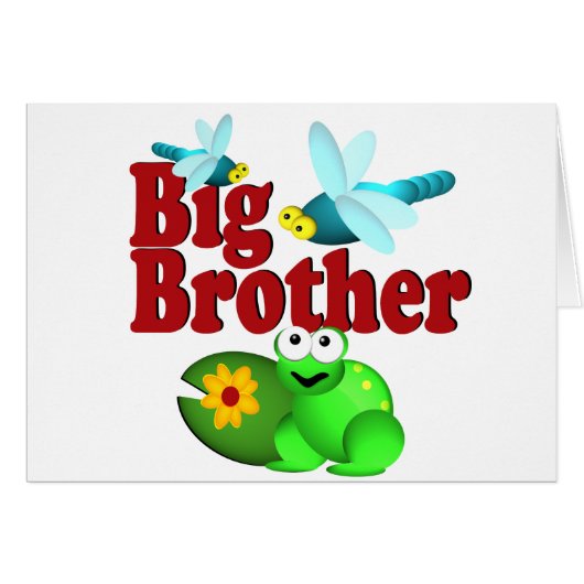 Big Brother Dragonfly Cards (Front Horizontal)