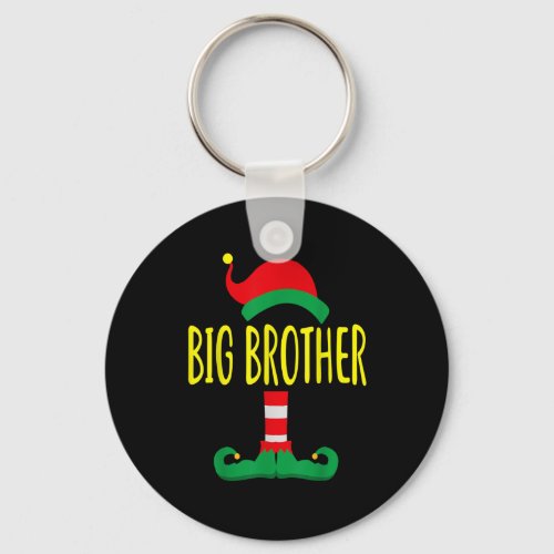 Big Brother ELF Matching Family Gifts Christmas Pa Keychain