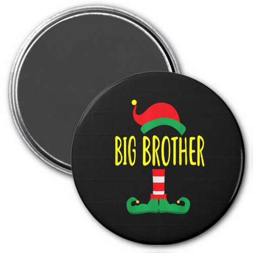 Big Brother ELF Matching Family Gifts Christmas Pa Magnet