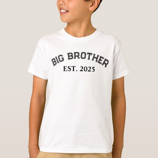 Big Brother Est custom, Big Brother Announcement,  T-Shirt (Front)