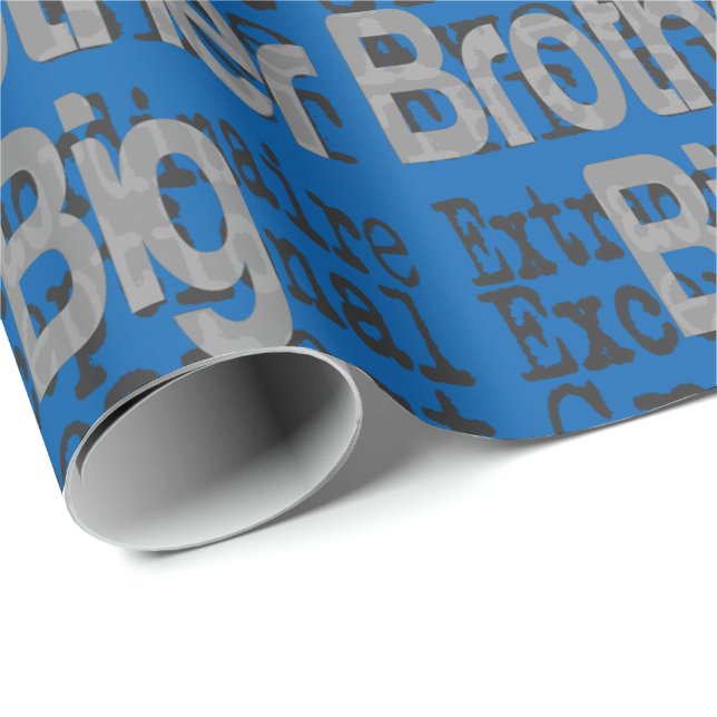 Big Brother Extraordinaire Wrapping Paper (Roll Corner)