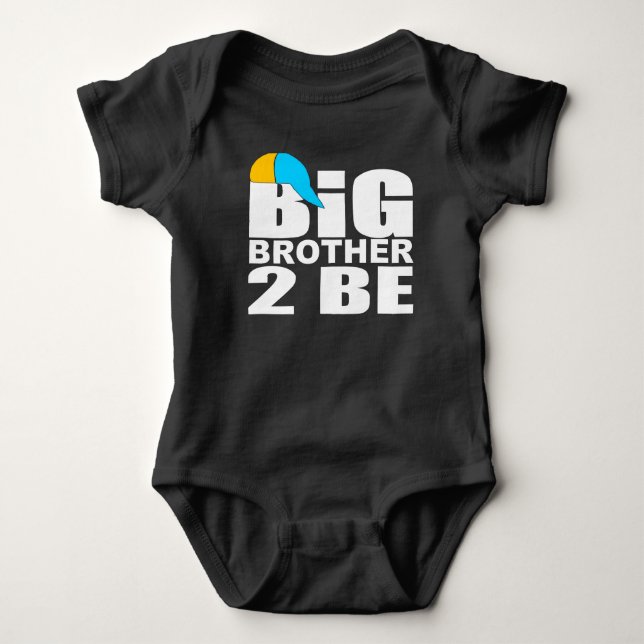 Big brother for baby boy baby bodysuit (Front)