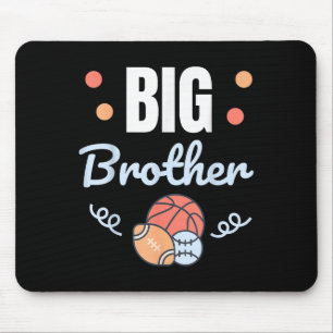 Big Brother _ Fun Pregnancy Announcement & Sib Mouse Pad