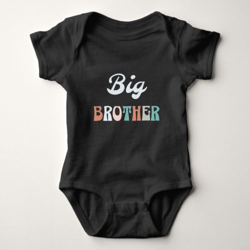 Big Brother Groovy Baby Bodysuit