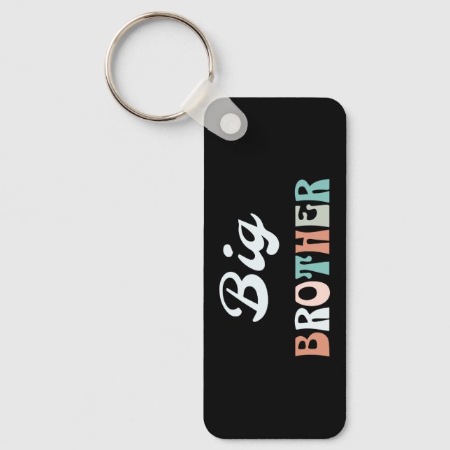 Big Brother Groovy Keychain (Front)