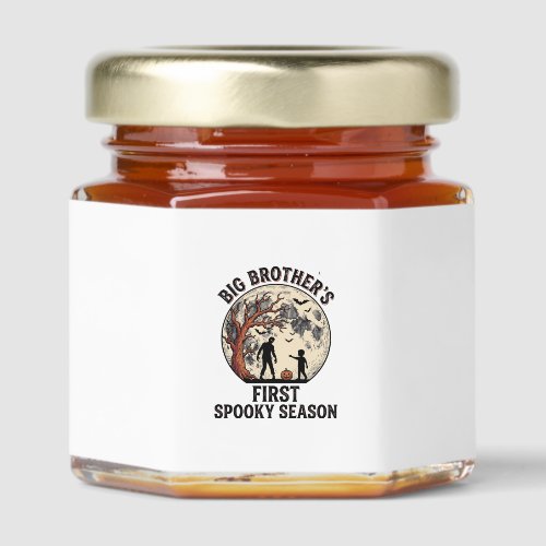 Big Brother Halloween First Spooky Season Vintage  Honey Jar Favors