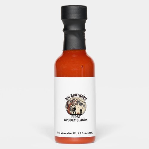 Big Brother Halloween First Spooky Season Vintage  Hot Sauces