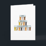 Big Brother Happy Birthday Cartoon Cats Card<br><div class="desc">Cartoon cats of various colors,  holding up pastel blue colored banners that say 'Happy Birthday to my Big Brother'.</div>