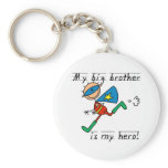 Big Brother Hero T-shirts and Gifts Keychain Big Brother Hero T-shirts and Gifts Keychain