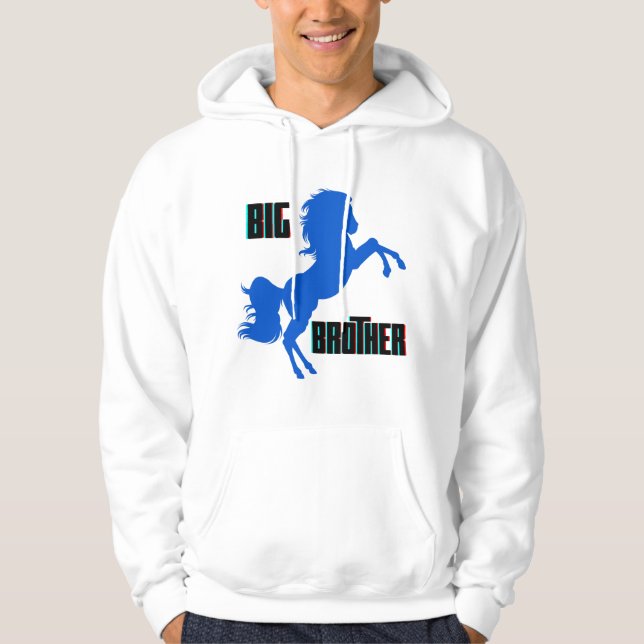 Big Brother Horse Rearing Hoodie (Front)