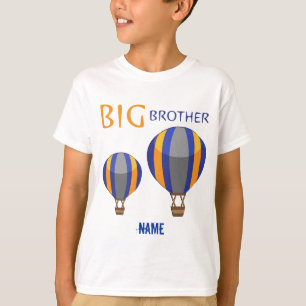 Big Brother Hot Air Balloon Personalized T-Shirt