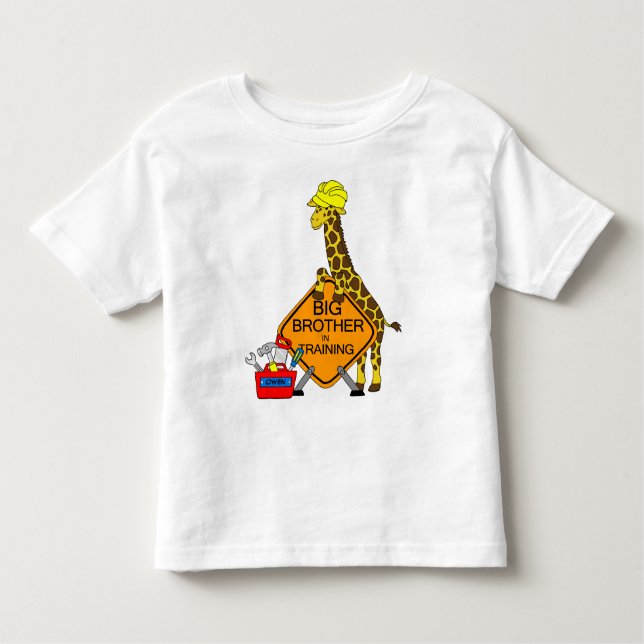 Big Brother In Training Toddler T-shirt (Front)
