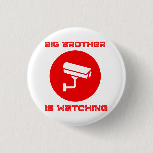 Big Brother is Watching 1984 ingsoc Button