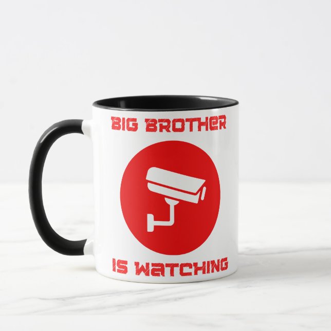 Big Brother is Watching  1984 ingsoc Mug (Left)