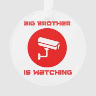 Big Brother is Watching 1984 ingsoc Ornament