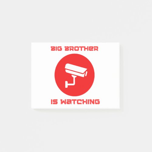 Big Brother is Watching  1984 ingsoc Post_it Notes