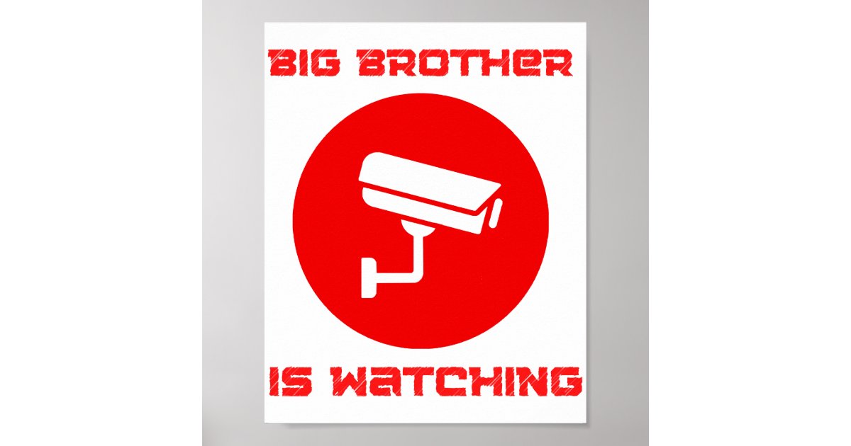 Big Brother is Watching 1984 ingsoc Poster | Zazzle