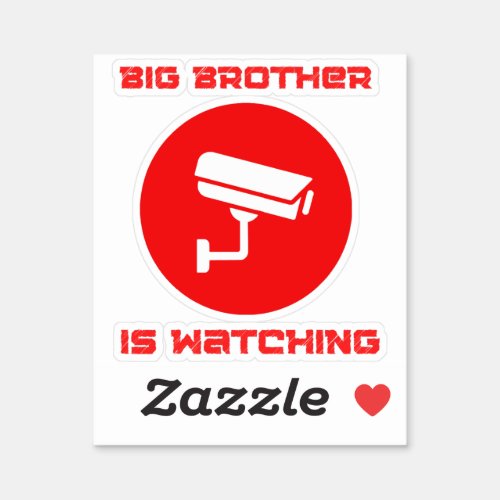 Big Brother is Watching  1984 ingsoc Sticker