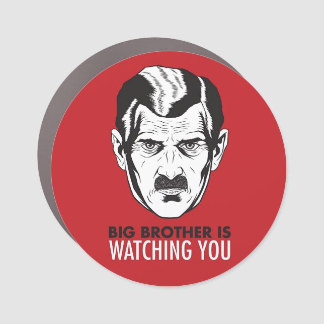 Big Brother Is Watching Car Magnet (Front)