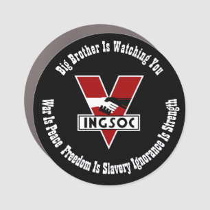 Big Brother Is Watching Car Magnet