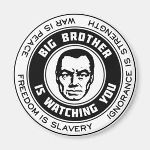 Big Brother Is Watching Magnet