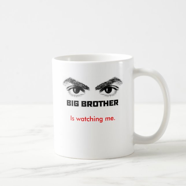Big Brother is watching me. Coffee Mug (Right)