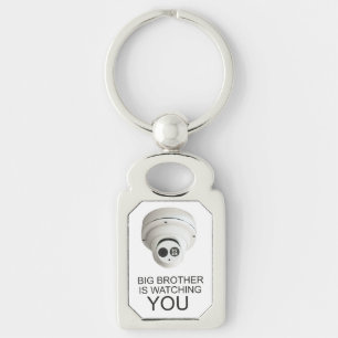 Big brother is watching you keychain