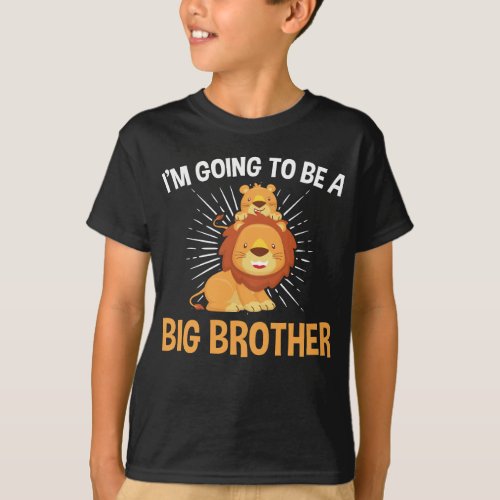 Big Brother Lion Boys T_Shirt