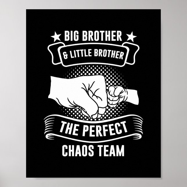 big brother little brother the perfect bro  poster (Front)