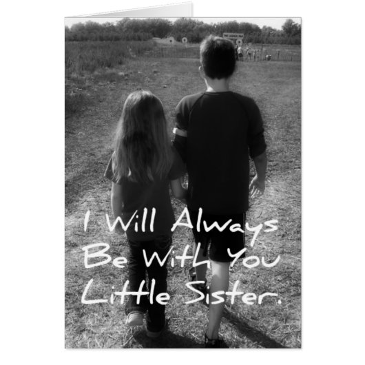 Big Brother Little Sister Cards (Front)