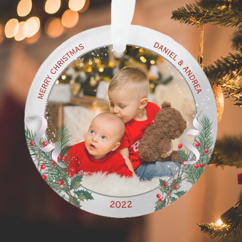Big Brother Little Sister Warm Quote Ornament