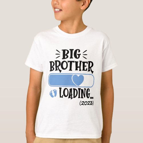 Big Brother Loading Pregnancy Announcement T_Shirt