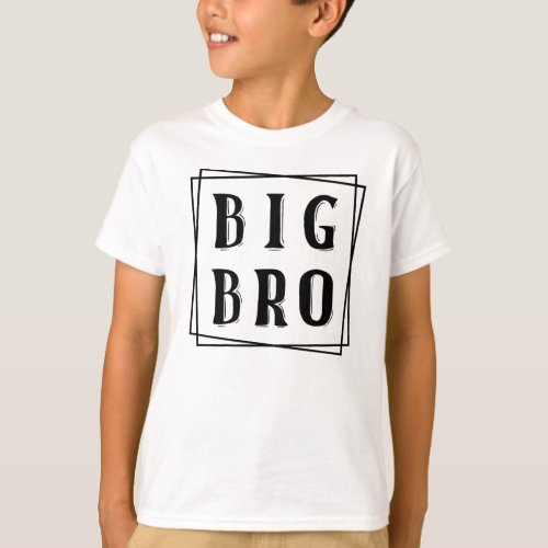 Big Brother Matching Family Boys T_Shirt