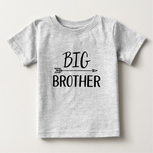 Big Brother  Matching Sibling Family Baby T_Shirt