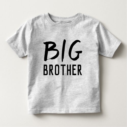 Big Brother  Modern Trendy Stylish Cute Matching Toddler T_shirt