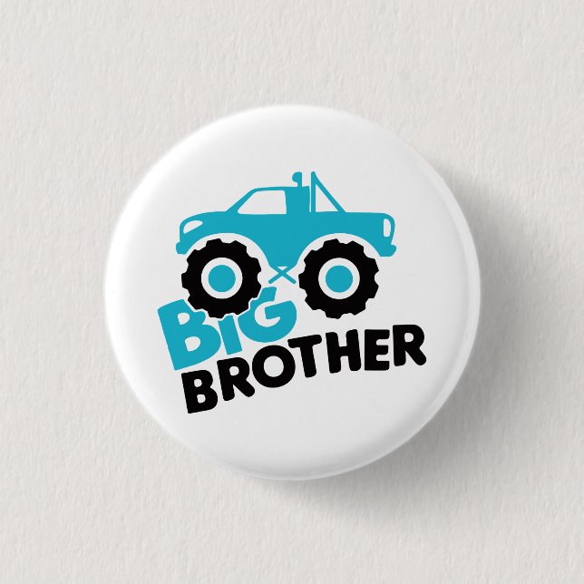 Big Brother Monster Truck Button (Front)
